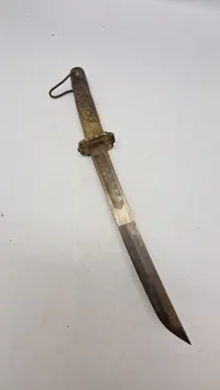 Samling katanaer. ikke japanske