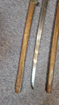 Samling katanaer. ikke japanske