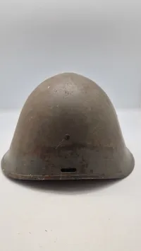 Original dansk M/41 hjelm anvendt af den danske modstandsbevægelse