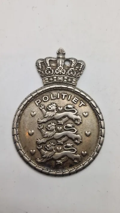 Originalt dansk M/38 politiskilt