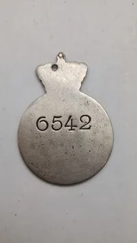 Originalt dansk M/38 politiskilt