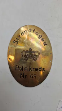 Sjældent originalt dansk strandfoged lot, Sønderborg