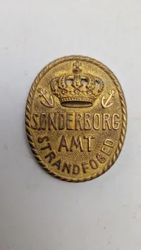 Sjældent originalt dansk strandfoged lot, Sønderborg