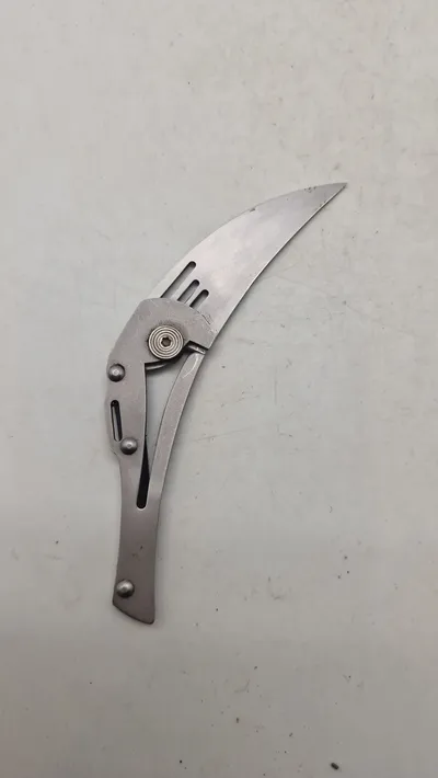 Veludført foldekniv