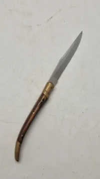 Veludført Fransk foldekniv