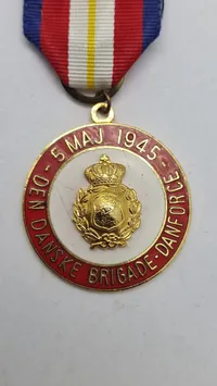 Original medalje fra den danske brigade