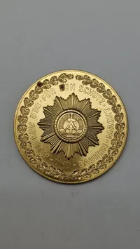 Original Medaille für treue Dienste in der Deutschen Volkspolizei" (Medalje for tro tjeneste i det tyske folkepoliti) fra DDR