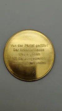 Original Medaille für treue Dienste in der Deutschen Volkspolizei" (Medalje for tro tjeneste i det tyske folkepoliti) fra DDR