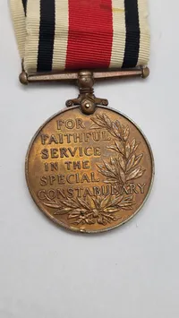 Original Engelsk  Special Constabulary Long Service Medal