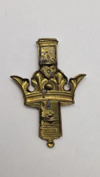 Originalt baretmærke for Kongens Artilleriregiment