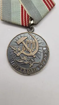Samling originale russiske medaljer