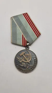 Samling originale russiske medaljer