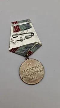 Samling originale russiske medaljer