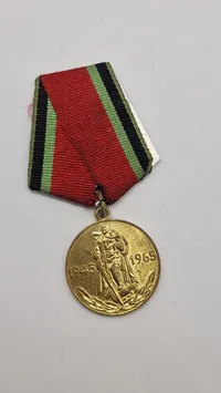 Samling originale russiske medaljer