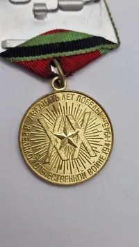 Samling originale russiske medaljer