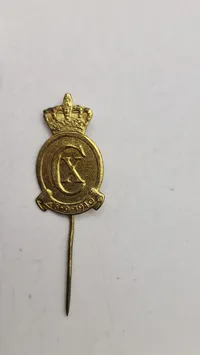 Samling originale Kong Christian X pins