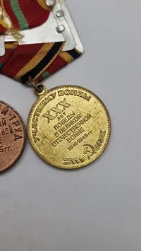 Original russisk medalje spange