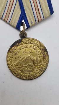 Original sovjetisk medalje "For forsvaret af Kaukasus".