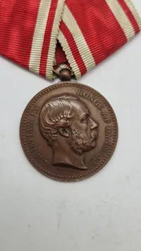 Original medalje for deltagelse i den 2. Slesvigske krig 1864