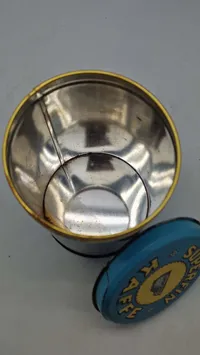 Original kaffedåse fra Superfin kaffe, Slagelse
