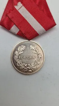 Originalt Hæderstegn for god tjeneste i Flyvevåbnet. Sølv