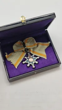 Original  Japansk Medalje Orders of the Sacred Treasure 8 klasse for Damer WW2