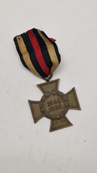 Originalt Ehrenkreuz des 1.Weltkrieges für Kriegsteilnehmer 1914 - 1918 - Gebrüder Gloerfeld, Lüdenscheid