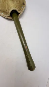 US WW2 feltspade med etui brugt i DK efter krigen