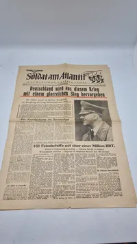 Samling originale “Soldat Am Atlantik” fra ww2