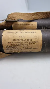 Originalt transportrør til håndgranat M/54