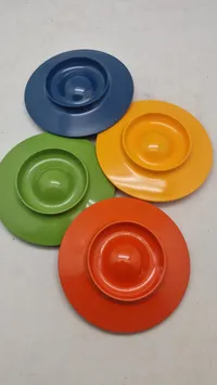 Samling vintage æggebægre