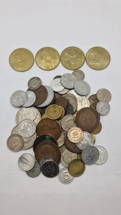 Samling mønter
