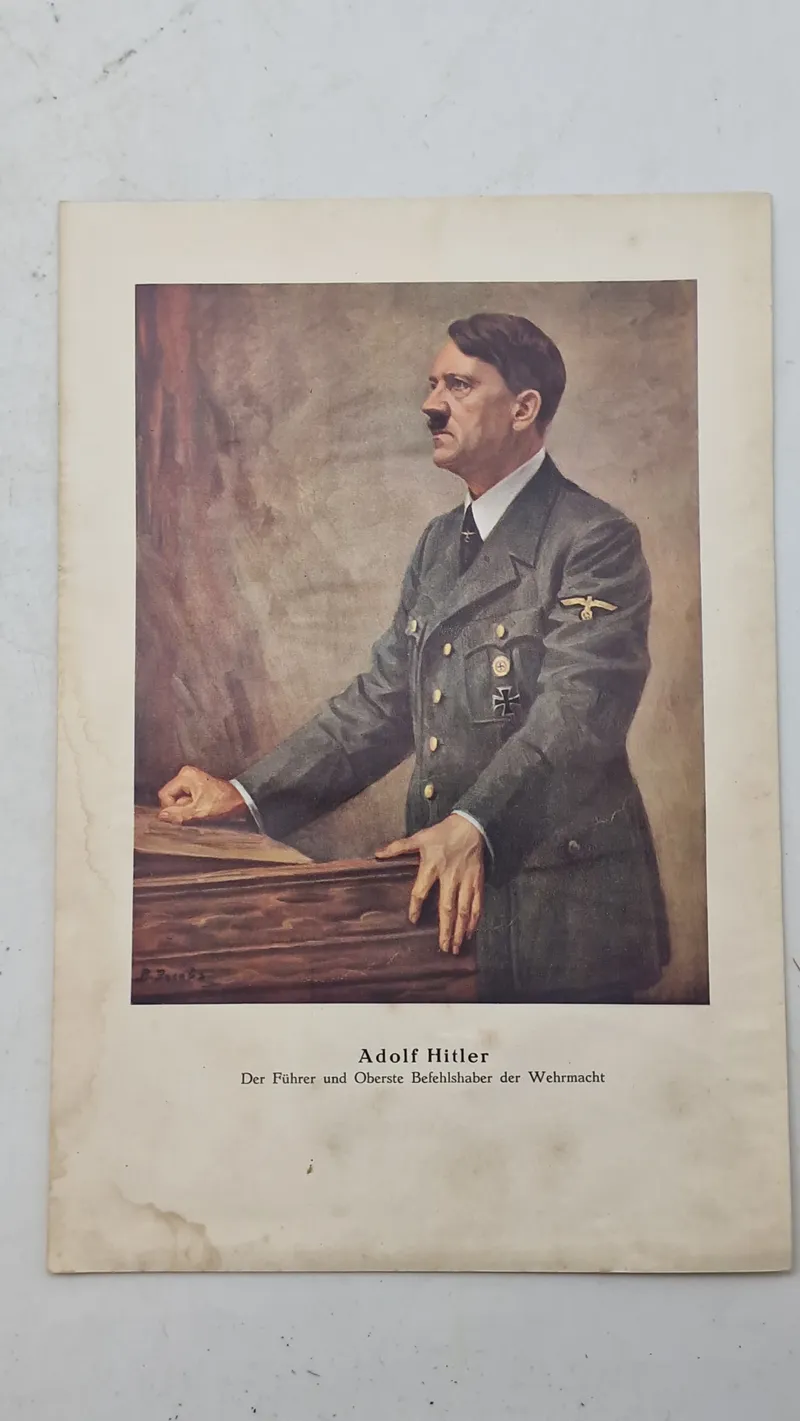 Tidsoriginalt billede af Adolf Hitler