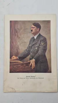 Tidsoriginalt billede af Adolf Hitler