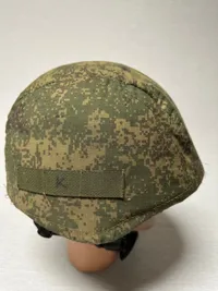 Original Russisk Hjelm fra fronten i Ukraine