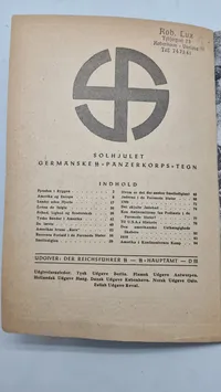 Originalt eks af Germanske budstikke, årgang 1943