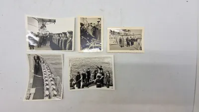 Samling originale tyske Kriegsmarine fotos