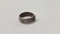 Totenkopf ring, veludført efterkrigs