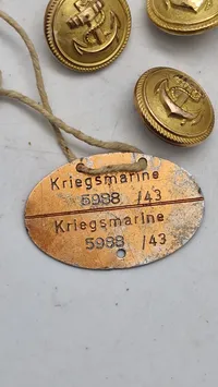 Originalt tysk Kriegsmarine lot, ww2