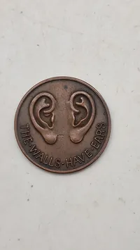 Original dansk stikker mønt fra ww2
