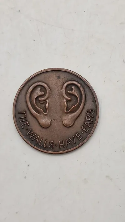 Original dansk stikker mønt fra ww2