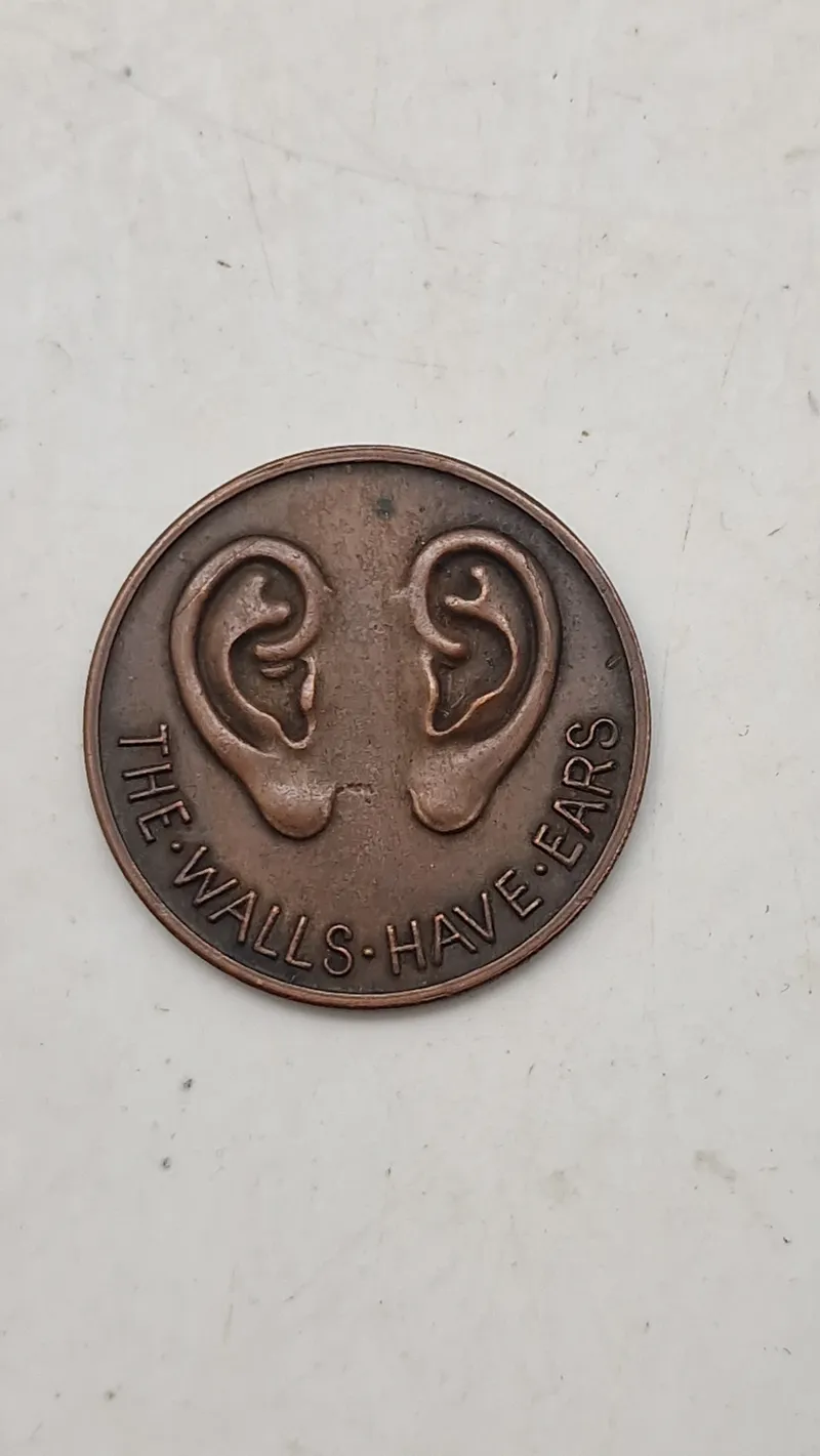 Original dansk stikker mønt fra ww2