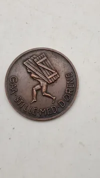 Original dansk stikker mønt fra ww2