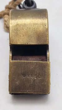 Original tysk Kriegsmarine fløjte, godt stemplet
