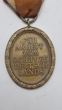 Original Deutsches Schutzwall-Ehrenzeichen