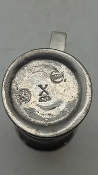 Originalt hollandsk tinkrus, 1800 tallet