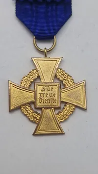 Original Treudienst-Ehrenzeichen für Beamte Angestellte und Arbeiter im öffentlichen Dienst