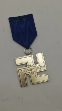 Waffen SS medalje, efterkrigs