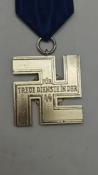 Waffen SS medalje, efterkrigs