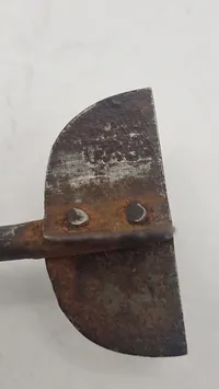 Original tysk ww1 fléchette, et pilformet stålprojektil kastet ned over skyttegravene